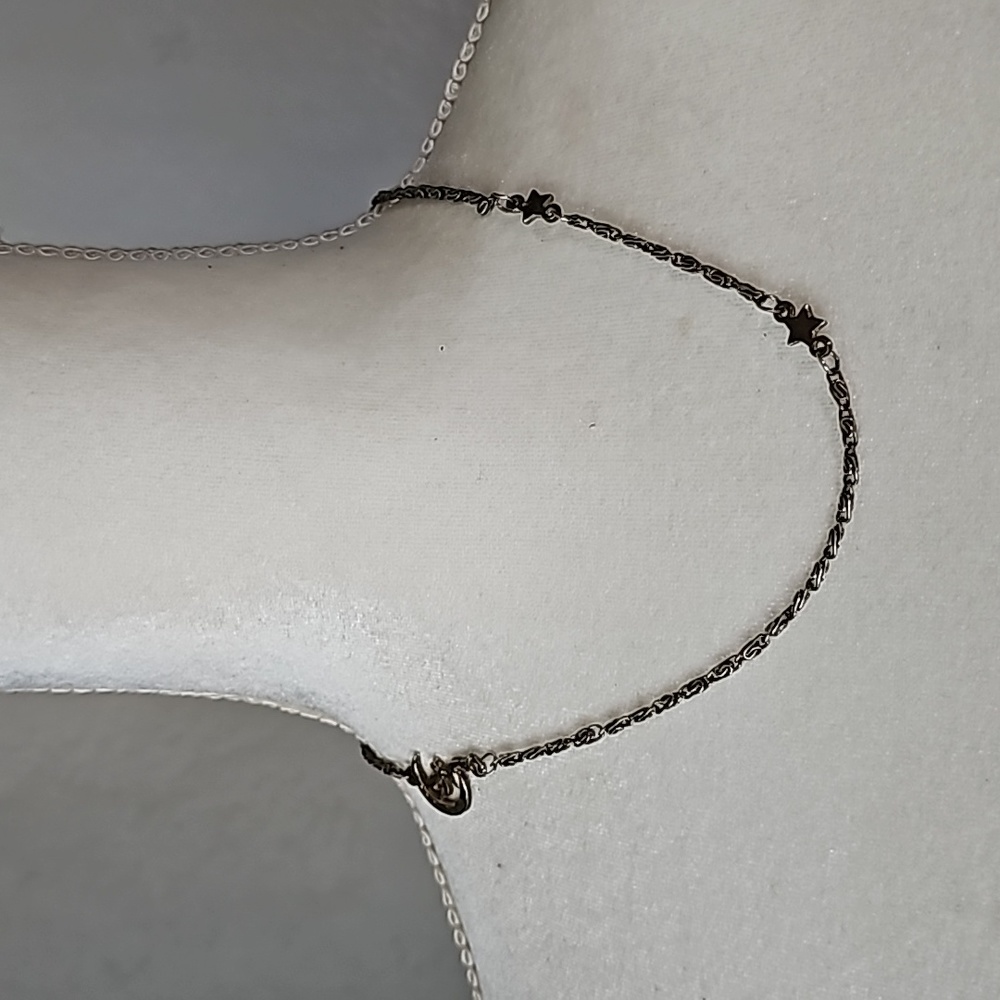 Novadab Moon and Star Necklace 18 Inches Box B/12